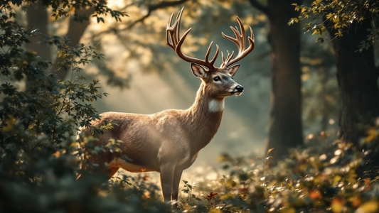 Majestic Buck Deer in the forest