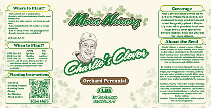 Charlie's Clover - Orchard Perennial - 4LBS - Morse Nursery